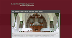 Desktop Screenshot of kirchenmusik-rotenburg.de